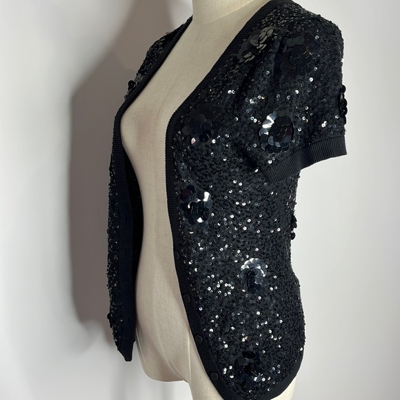 SEDUCE Sweaters - Seduce black fully beaded sequin top